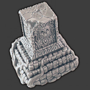 Jungle Temple Ruins - Ruined Column 2