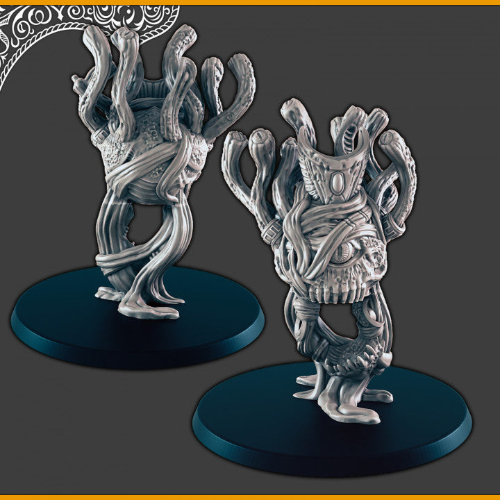 Undead Eye Beast and Sarcophagus