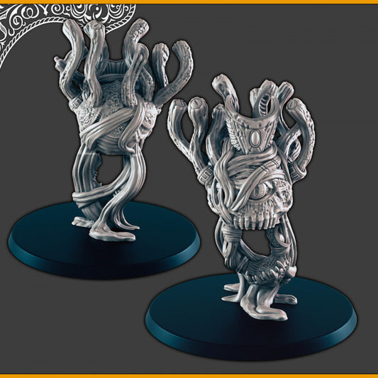 Undead Eye Beast and Sarcophagus