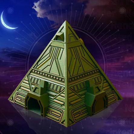 Alien Pyramid Dice Tower