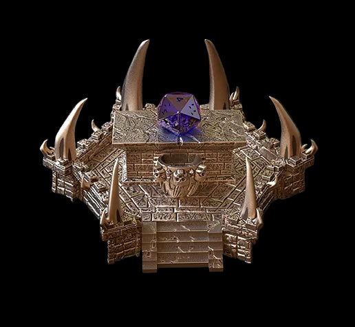 Sacrificial Altar Dice Holder