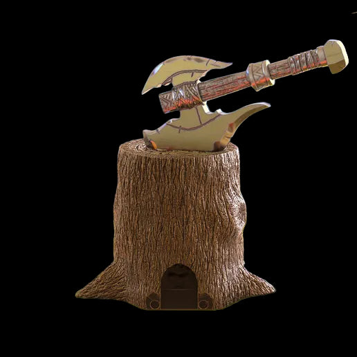 Barbarian Axe Dice Holder