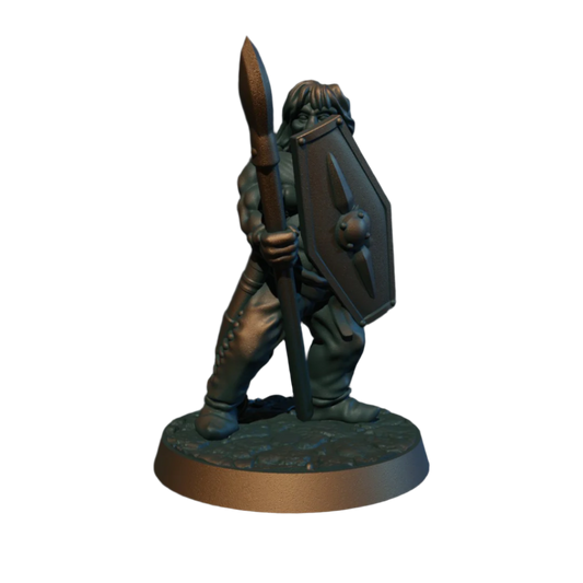 Barbarian With A Spear