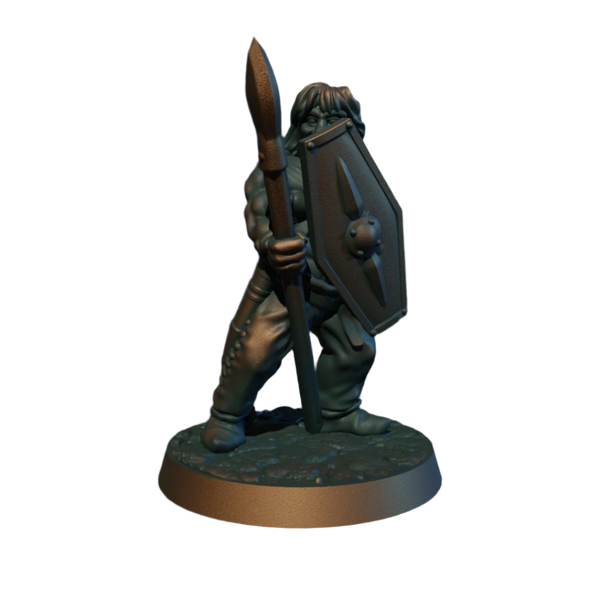Barbarian With A Spear
