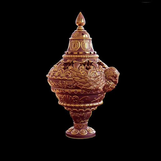 Cleric's Incense Burner Dice Holder