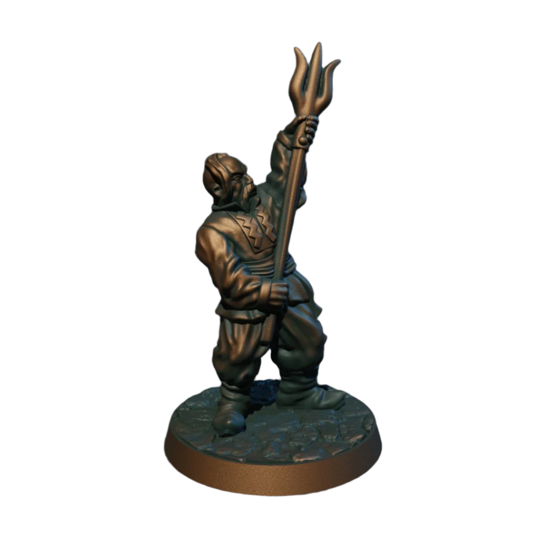 Cossack With A Pitchfork