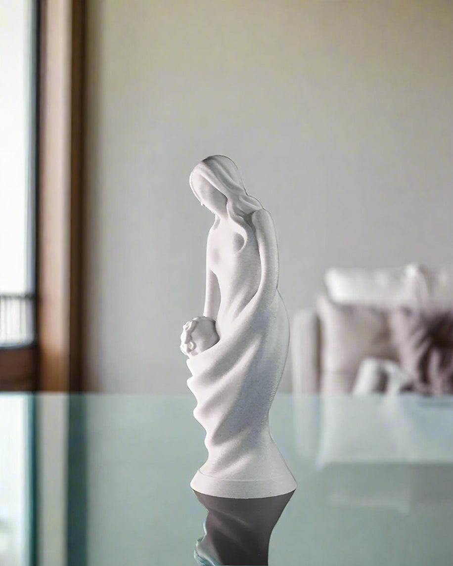 Mother and Child Statue