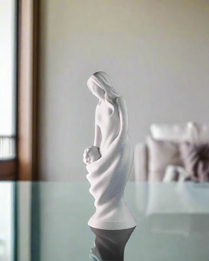 Mother and Child Statue