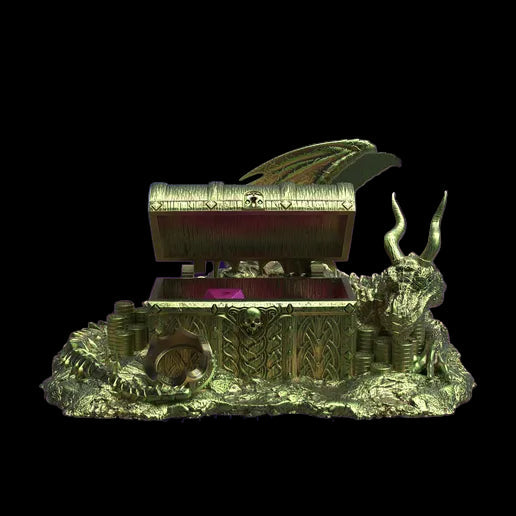 Dragon Hoard Dice Holder