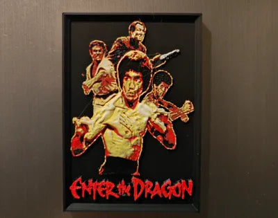 Enter the Dragon Movie Fridge Magnet