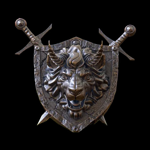 Fighter's Shield Card Holder