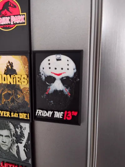 Friday the 13th Movie Fridge Magnet