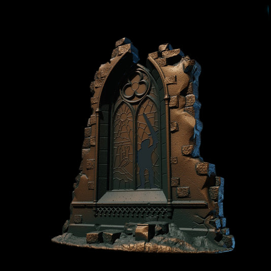 Gothic Window Ruin