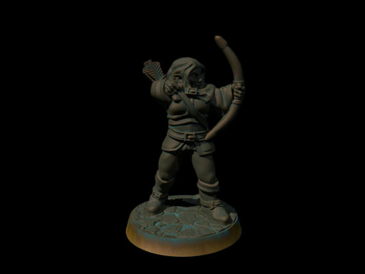 Halfelf Female Archer