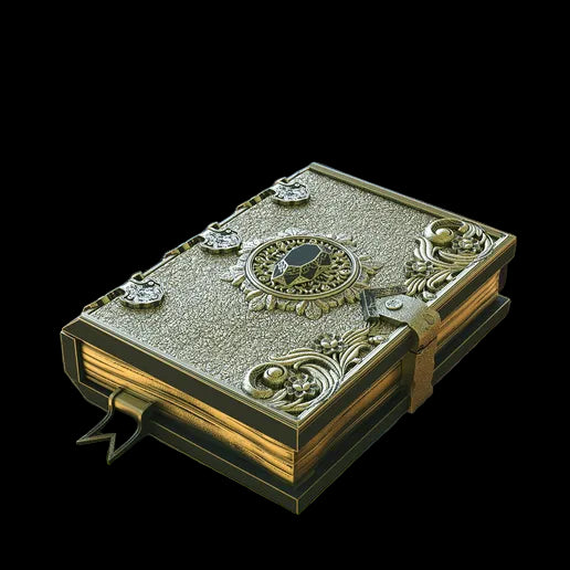 Wizard's Magic Tome Spell Card Holder