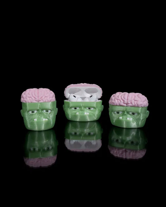 Zombie Head Earphone Case