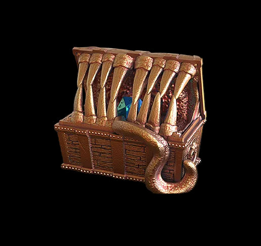 Mimic Dice Holder