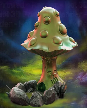 Mysterious Mushroom Dice Tower