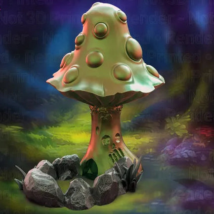 Mysterious Mushroom Dice Holder