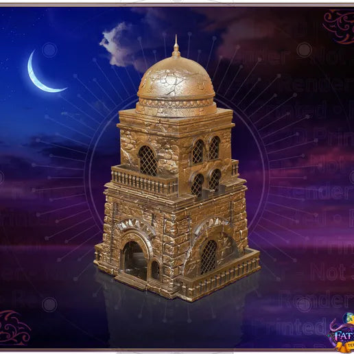 Sand Citadel Dice Tower