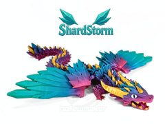 Shardstorm The Winged Crystal Dragon