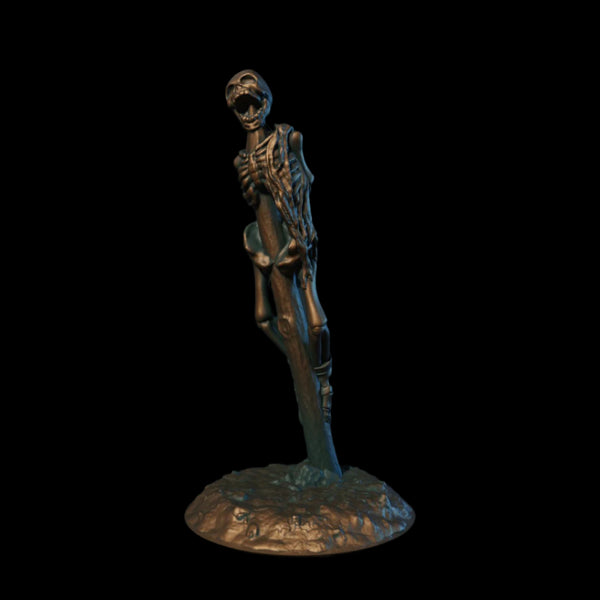 Skeleton On Spike