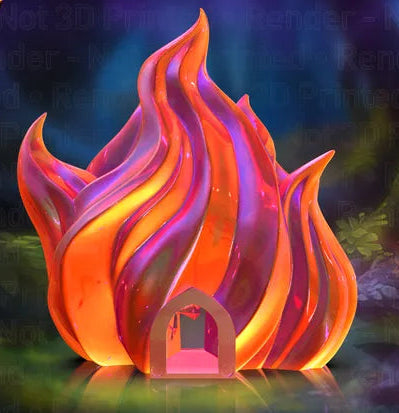 Sorcerer's Flame Dice Tower
