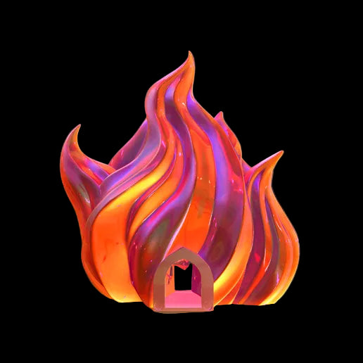 Sorcerer Flames Dice Holder