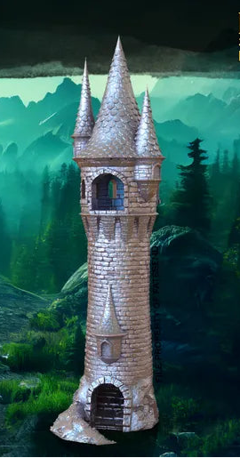 Tall Citadel Dice Tower