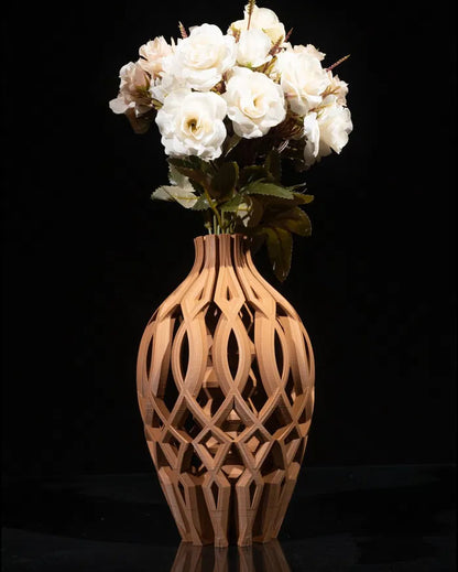 Wooden Vista Vase