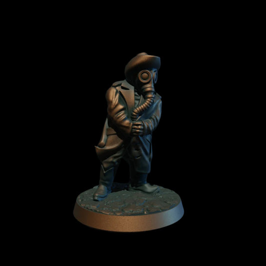 Wildwest Gasmask Trenchcoat