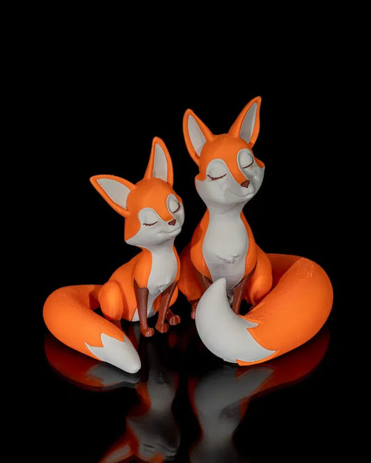Wise Fox Bookend