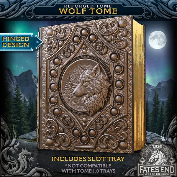 Wolf Tome Storage Box