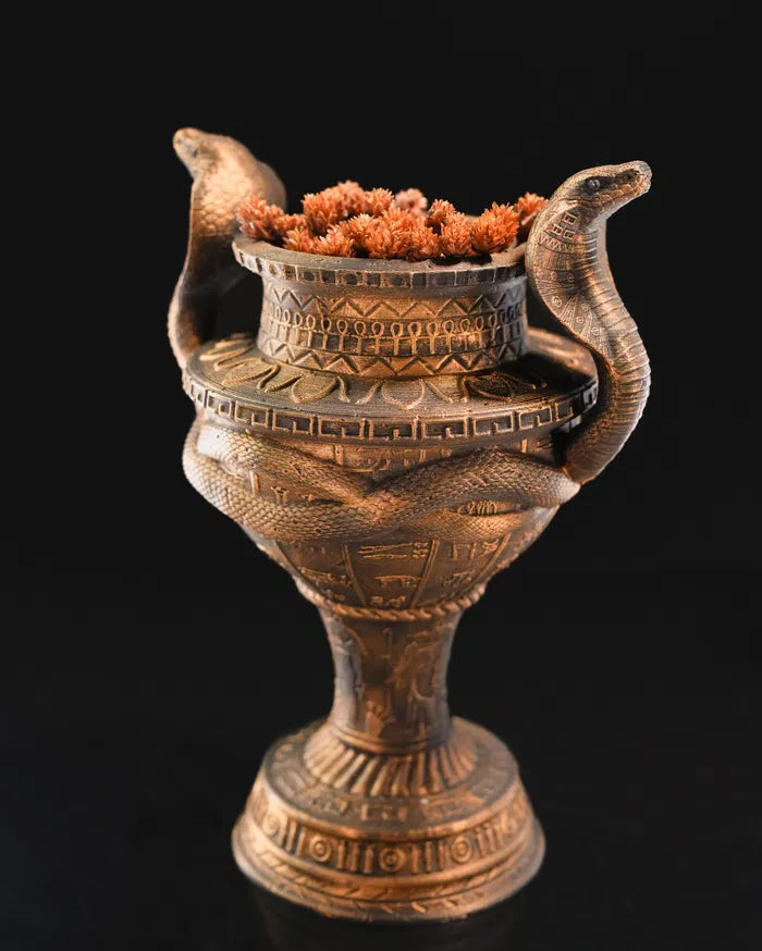 True Cobra Egyptian Vase