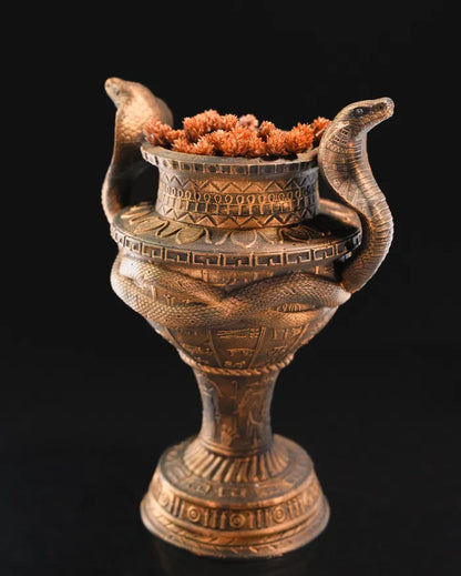 True Cobra Egyptian Vase