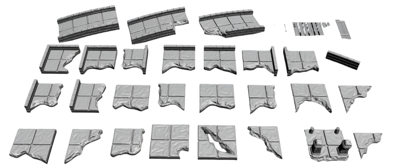 Chasm Tiles Full Set