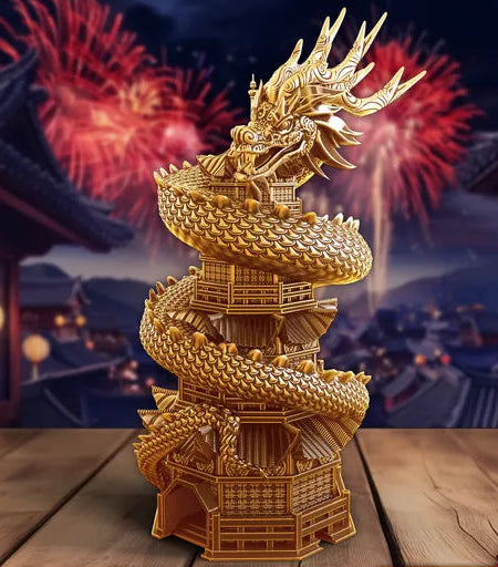 Year Of The Dragon Dice Tower