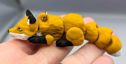FLEXI Scruffed Baby Fox Keychain