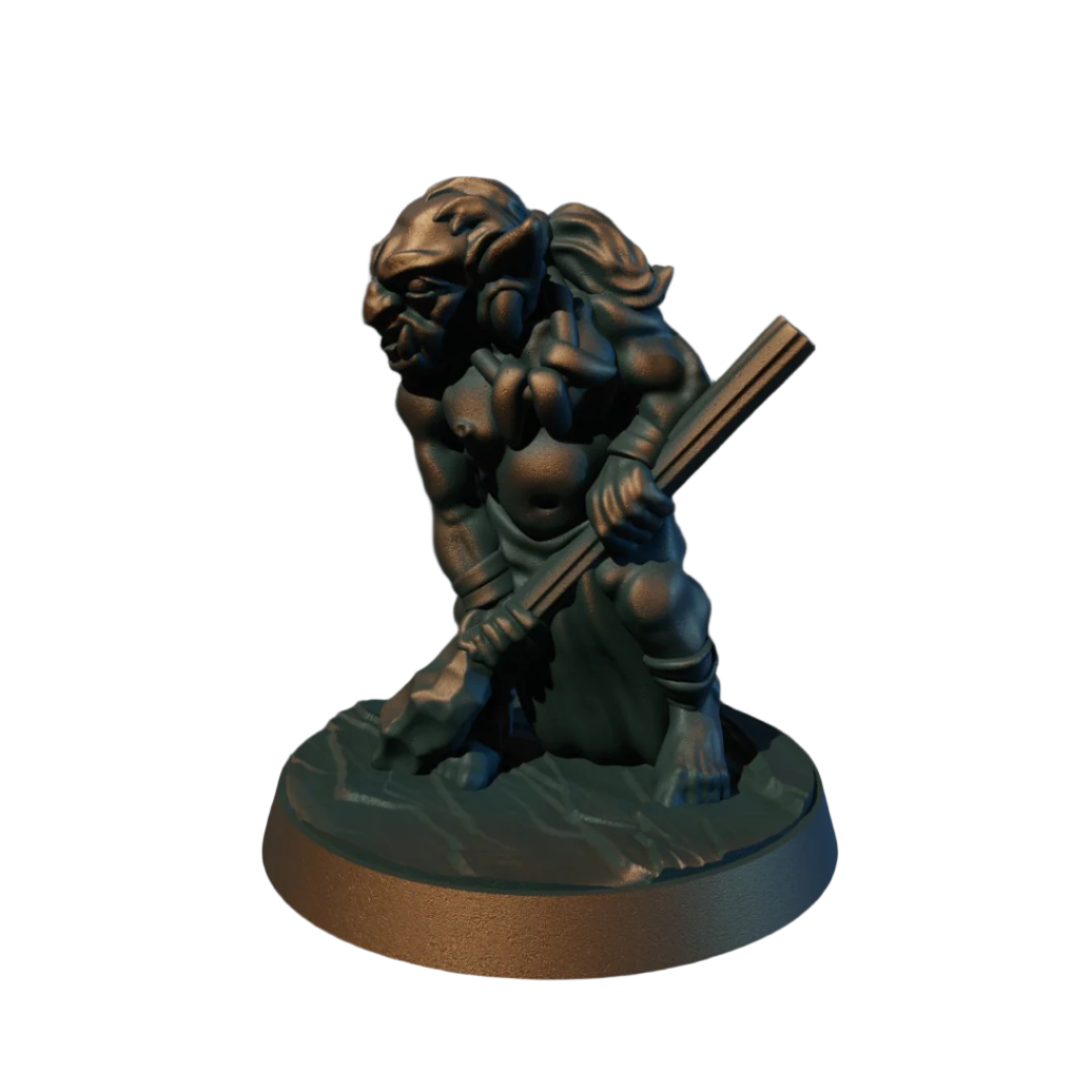 Goblin Savage With Spear