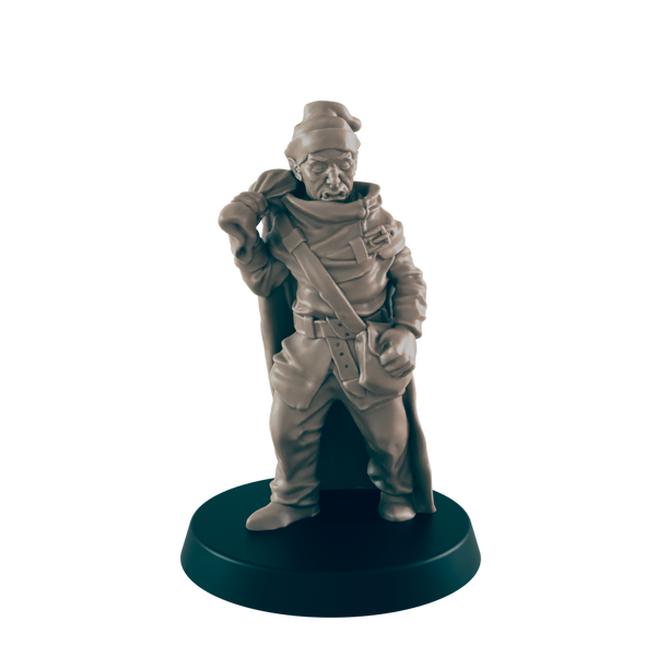 Male Half Orc Traveller