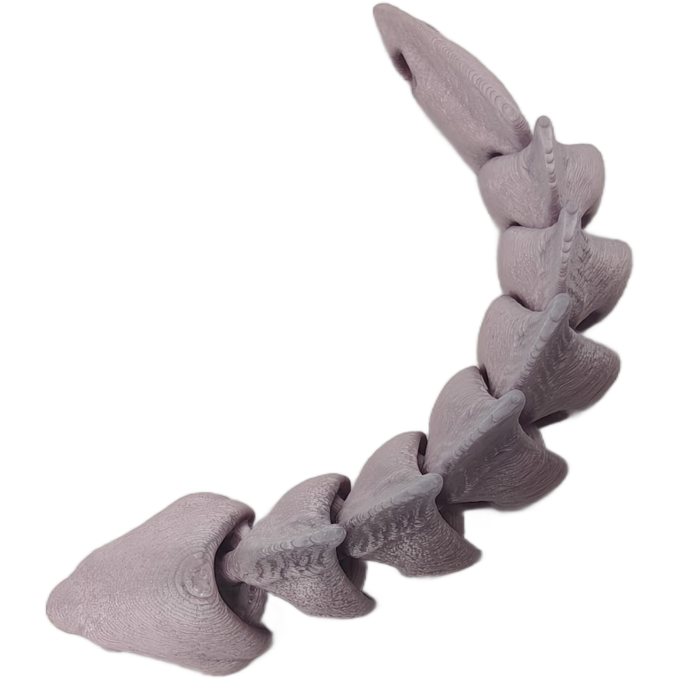 Articulated Moray Eel Keychain
