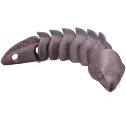 Articulated Moray Eel Keychain