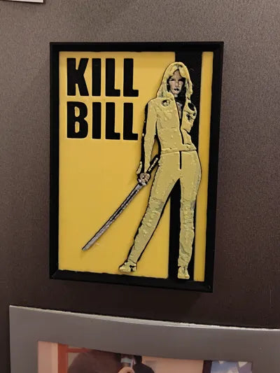 Kill Bill Movie Fridge Magnet