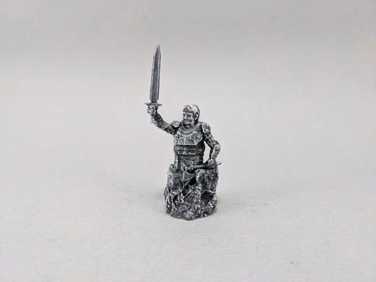 Unfinished Knight Statue