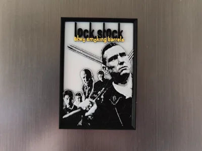 Lock, Stock, & Two Smoking Barrels Movie Fridge Magnet