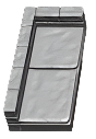Odd Geometries Set - 1x2 Corner Mini Tile 2