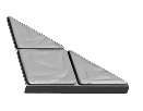 Odd Geometries Set - Triangular Tile (Small)
