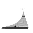 Odd Geometries Set - Mini Curved Triangular Tile