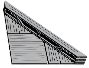 Tavern Tiles - Diagonal Single Wall