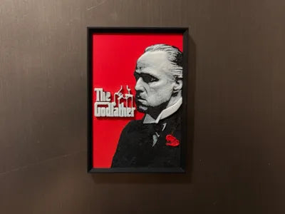The Godfather Movie Fridge Magnet